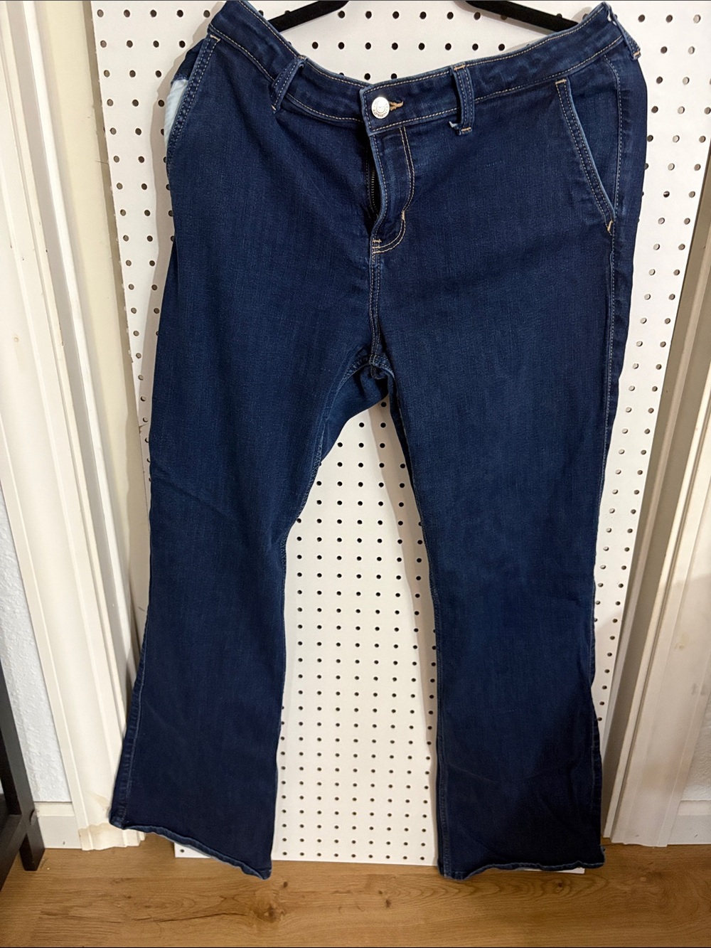 Hollister Deep Indigo Flare Jeans